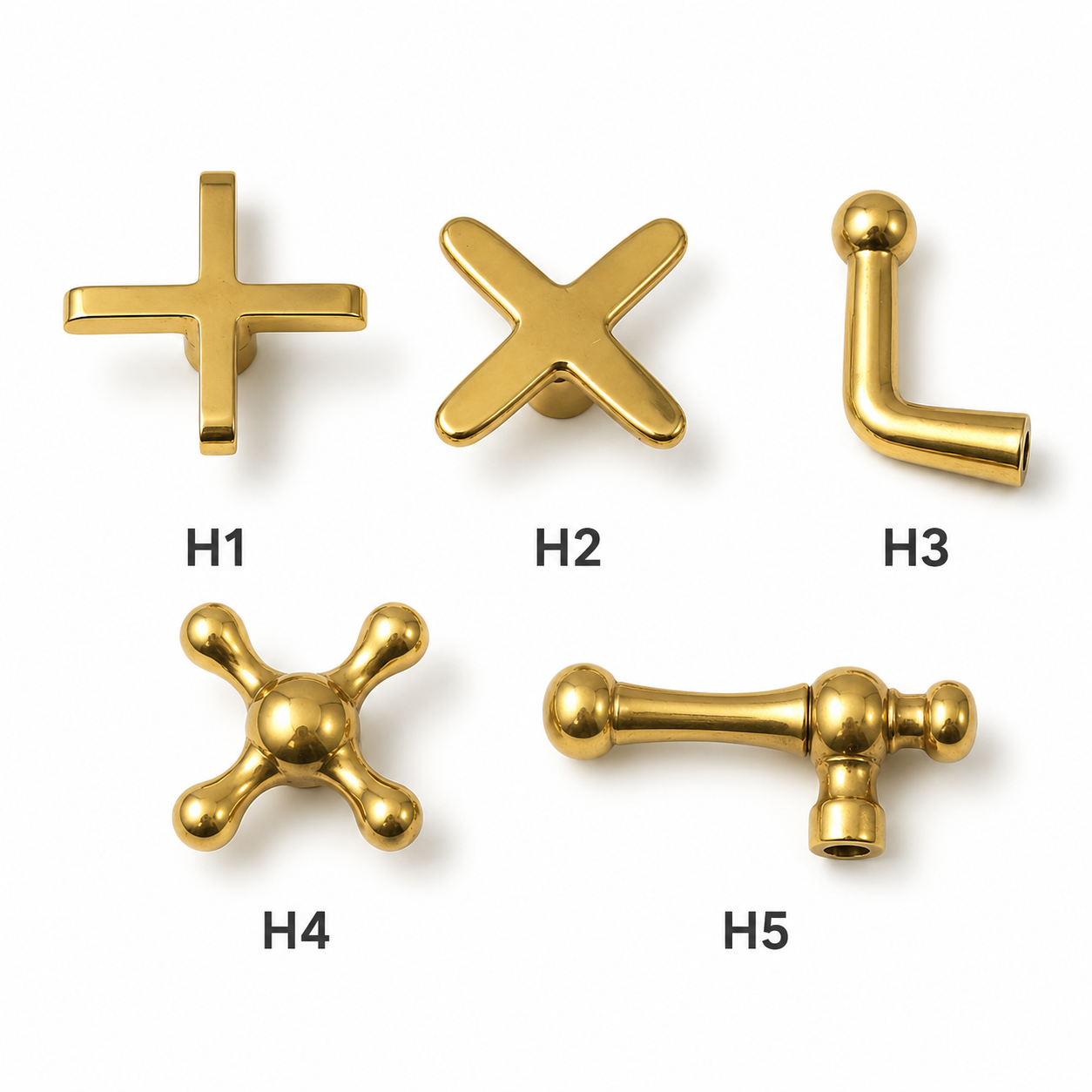 Unlacquered Brass Wall Mounted Faucet | High-Arc Gooseneck Spout